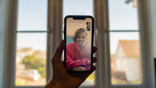 Facetimen tijdens klusjes