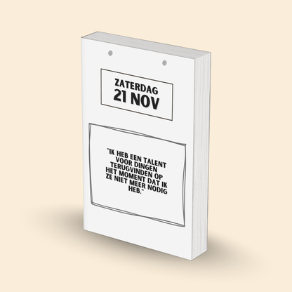 ADHD Scheurkalender 2026 (pre-order)