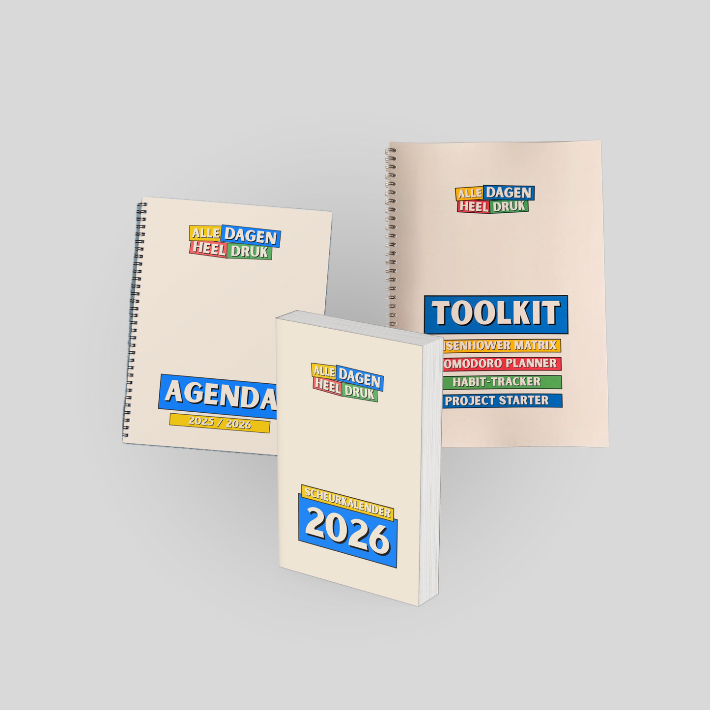 Agenda + Scheurkalender + Toolkit Bundel